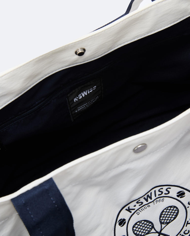 BG678-101 | K-SWISS LOGO SHOULDER BAG | WHITE