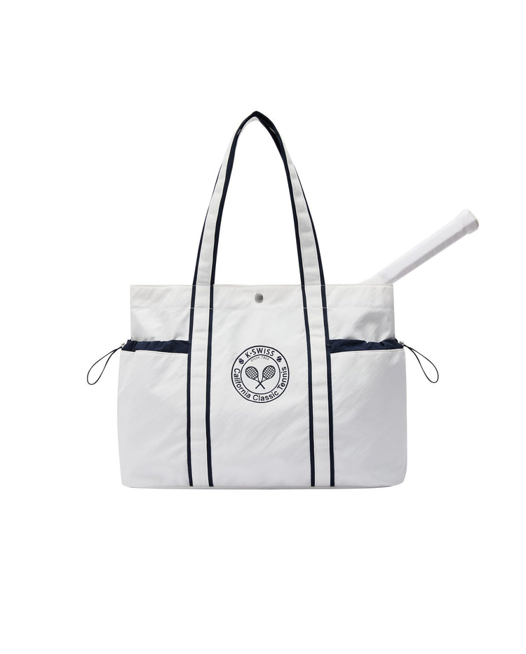 BG678-101 | K-SWISS LOGO SHOULDER BAG | WHITE