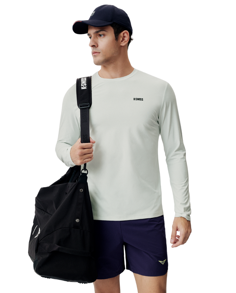 BG679-008 | K- SWISS X RUBLEV CROSSBODY BAG TRAVEL BAG | BLACK