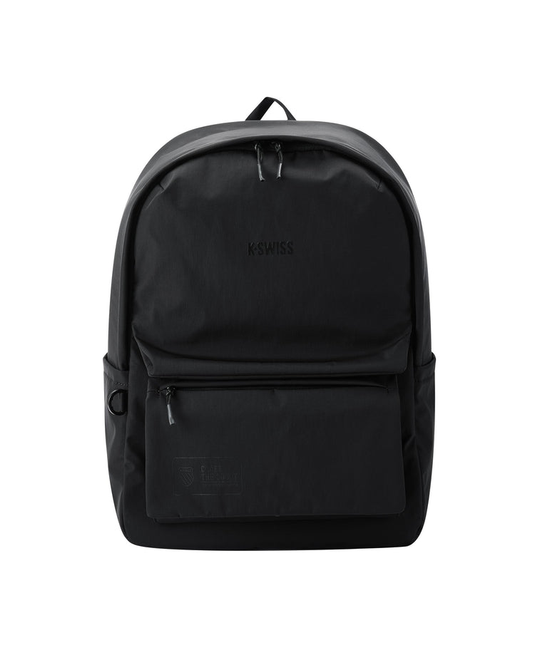BG680-008 | WATER REPLELLENT BACKPACK CROSSBODY BAG 2-IN-1 | BLACK