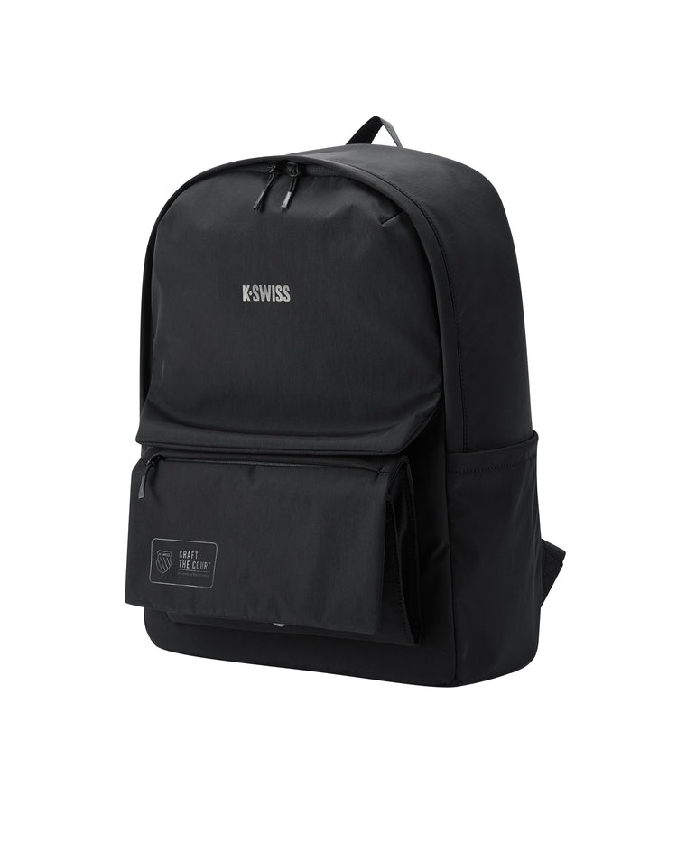 BG680-008 | WATER REPLELLENT BACKPACK CROSSBODY BAG 2-IN-1 | BLACK
