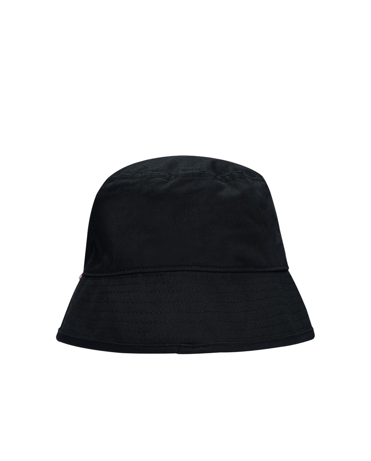 C3211-008 | UNISEX K-SWISS LOGO BUCKET HAT | BLACK