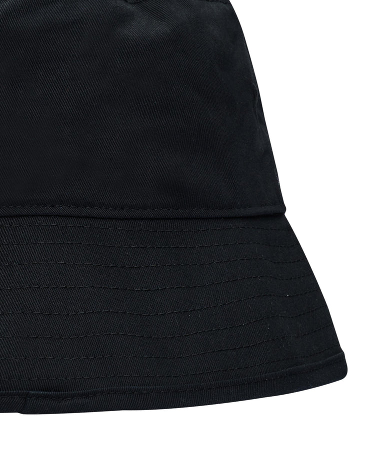 C3211-008 | UNISEX K-SWISS LOGO BUCKET HAT | BLACK