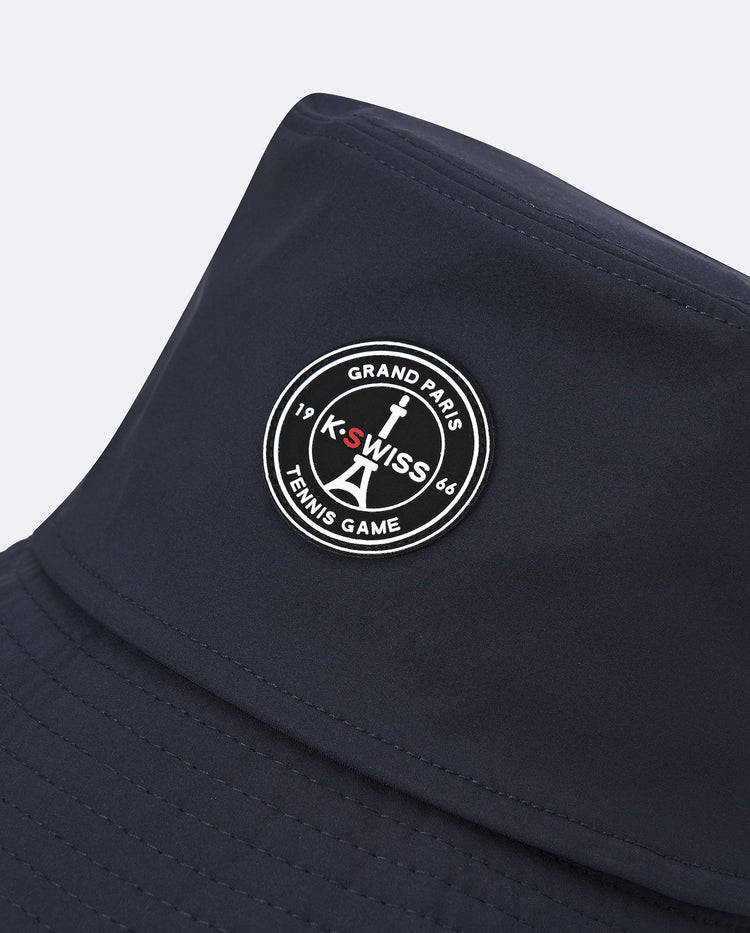 C3426-495 | K-SWISS LOGO BUCKET HAT | BLUE/MISC
