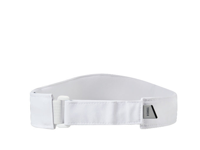 C3430-101 | K-SWISS LOGO VISOR CAP | WHITE