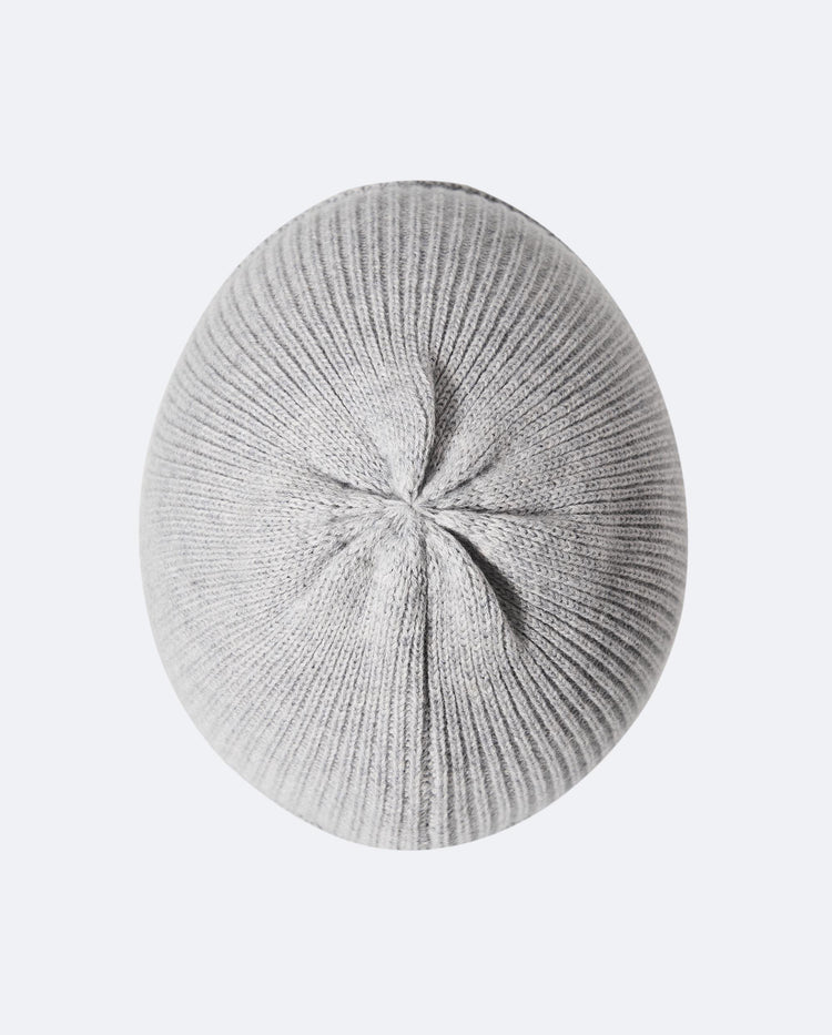 C3434-024 | K-SWISS LOGO BEANIE | GRAY/RED