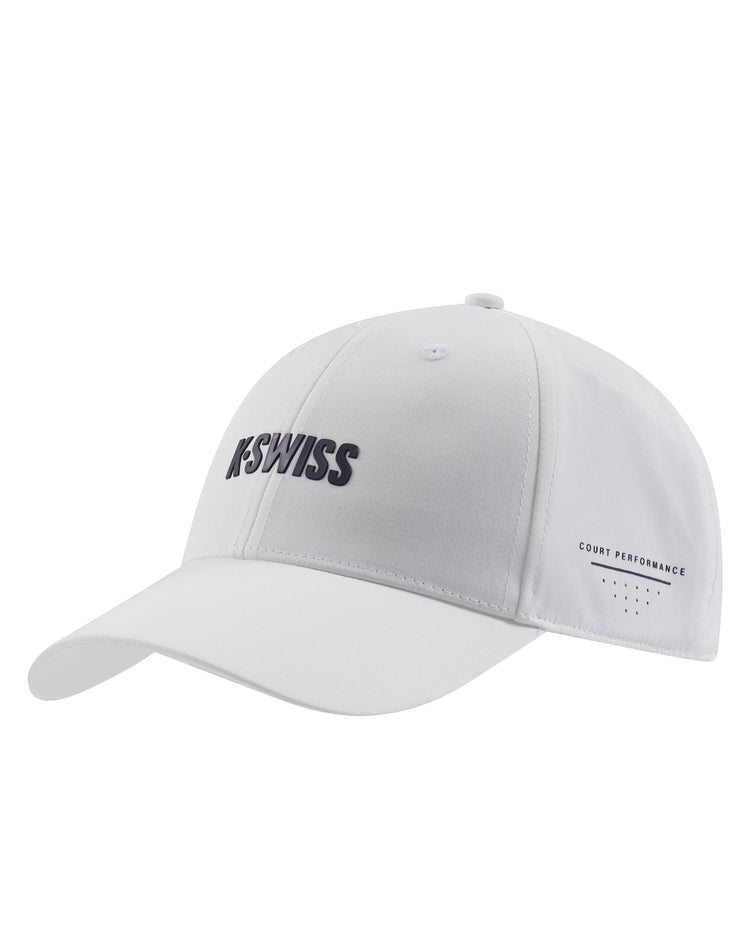C3520-101 | K-SWISS LOGO CAP | WHITE/WHITE