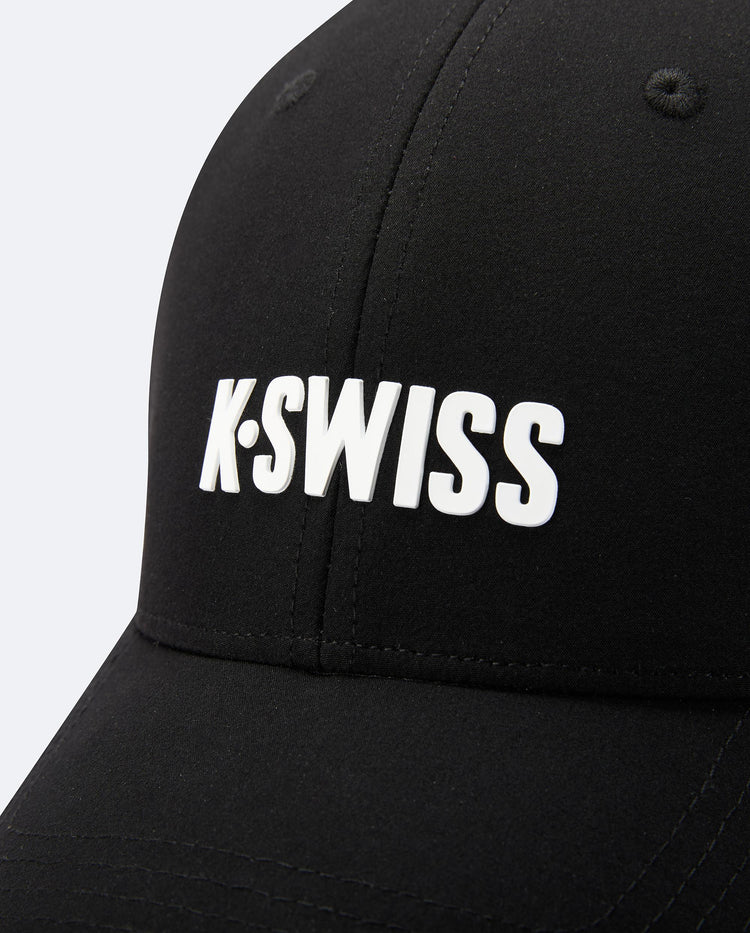 C3550-008 | K-SWISS LOGO CAP | BLACK