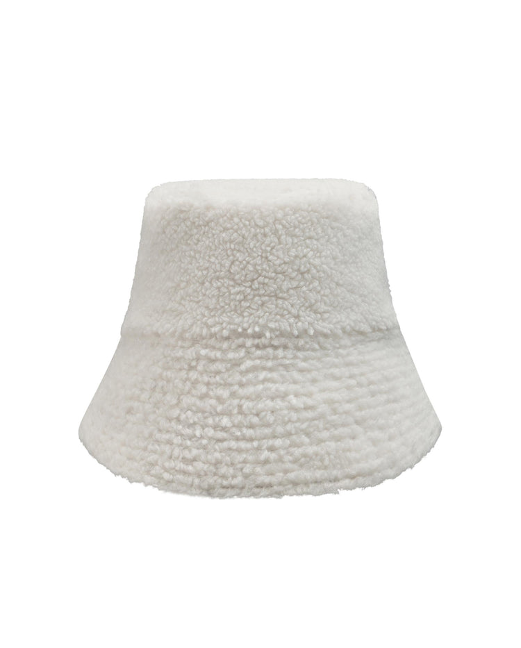 C3561-967 | K-SWISS LOGO TEDDY FLEECE REVERSIBLE HAT | HOT CORAL