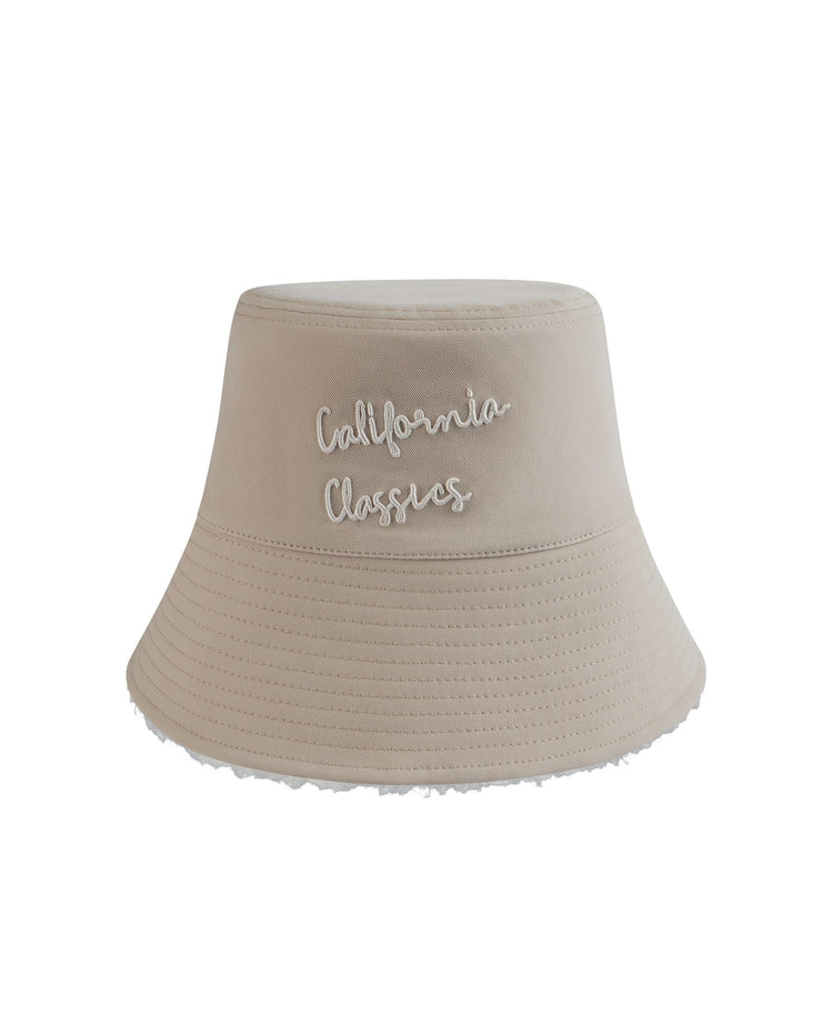 C3561-967 | K-SWISS LOGO TEDDY FLEECE REVERSIBLE HAT | HOT CORAL