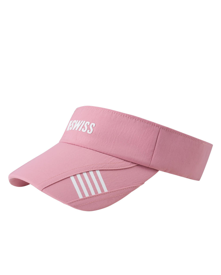 C3631-632 | VINTAGE K-SWISS LOGO WASHED VISOR CAP | PINK