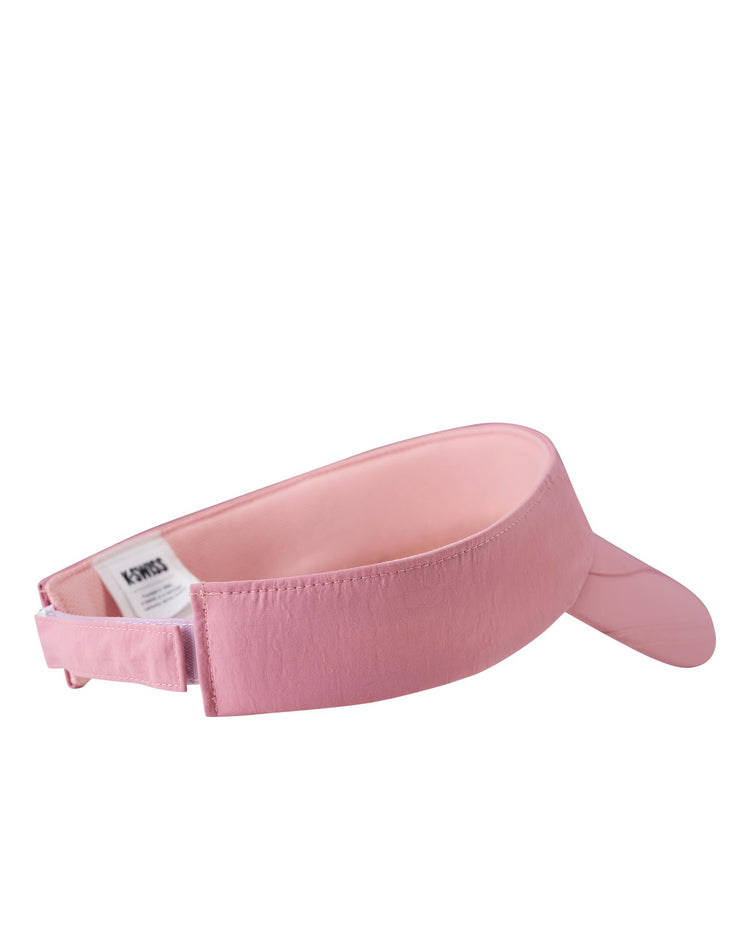 C3631-632 | VINTAGE K-SWISS LOGO WASHED VISOR CAP | PINK